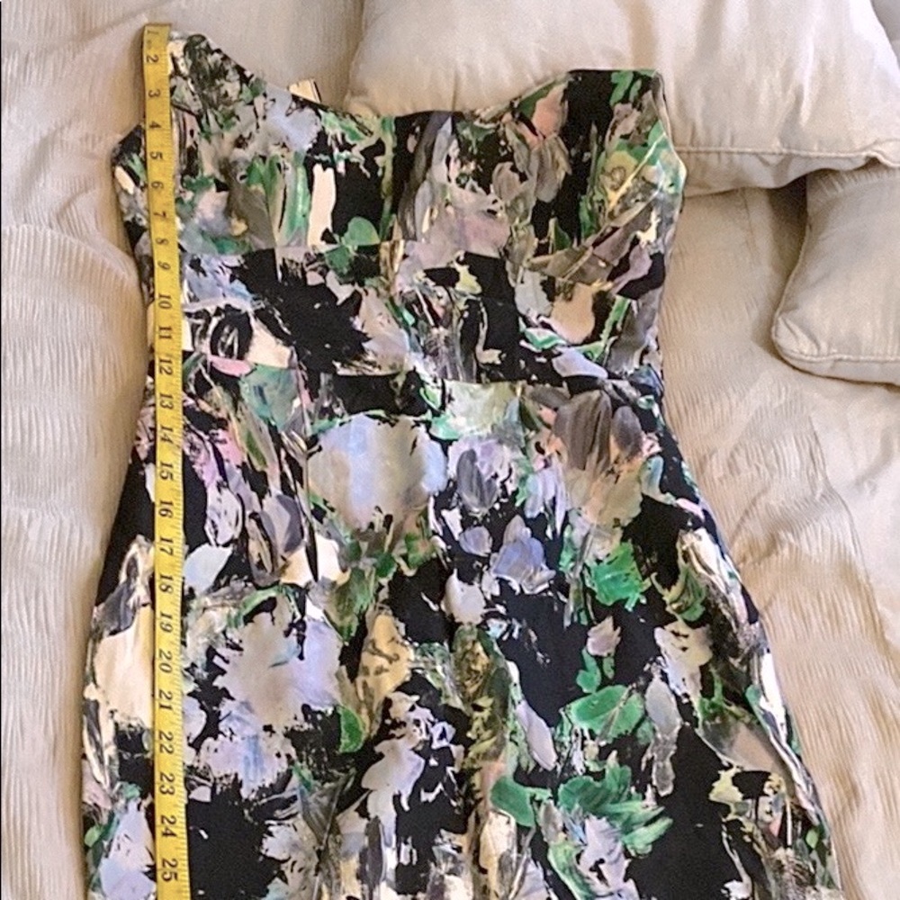 Milly open neck slim dress
